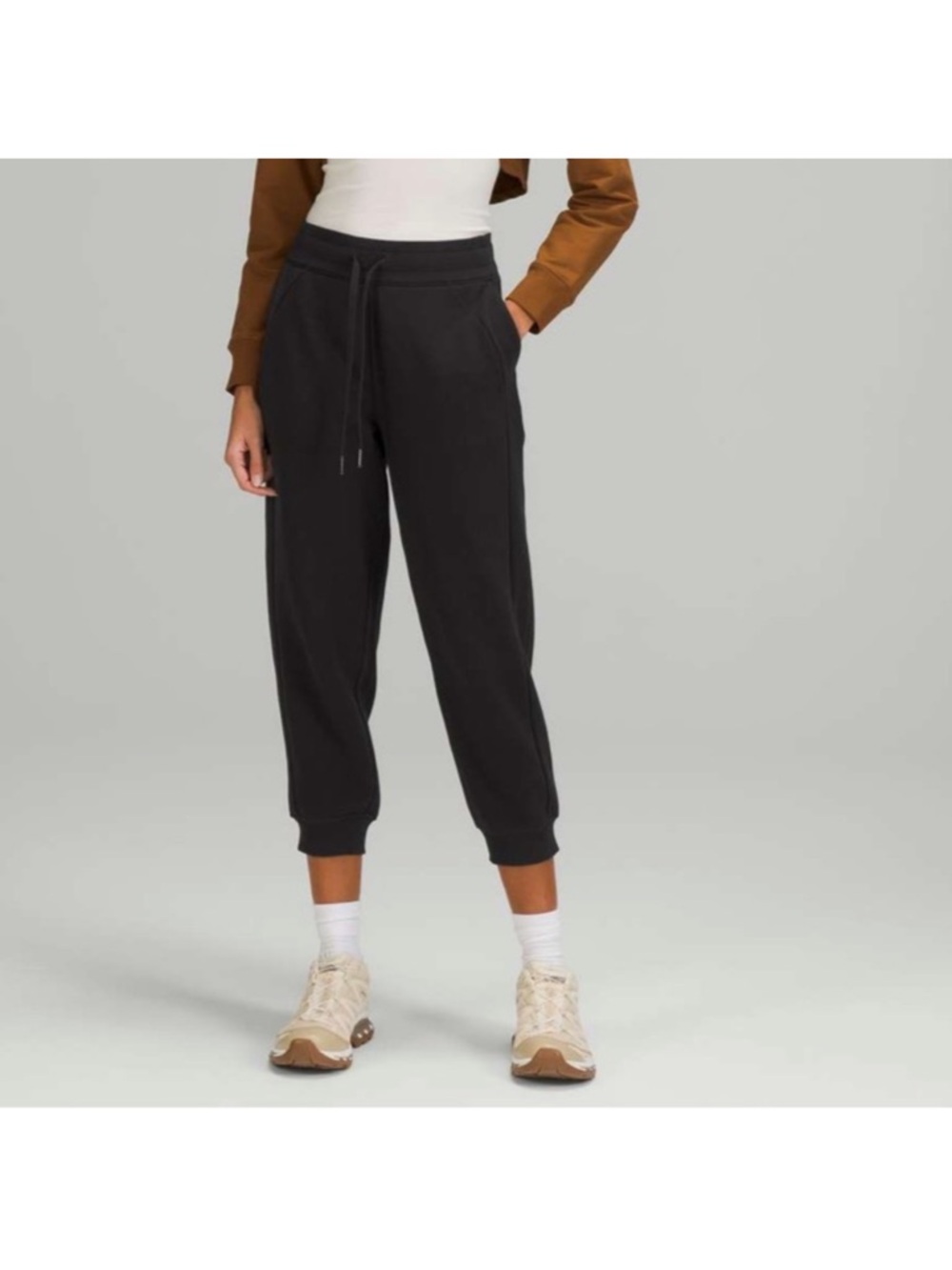 lululemon athletica Black Drawstring Joggers